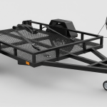 Single Wheel Motorcycle Trailer: Compact, Sleek, and Built for the Open Road