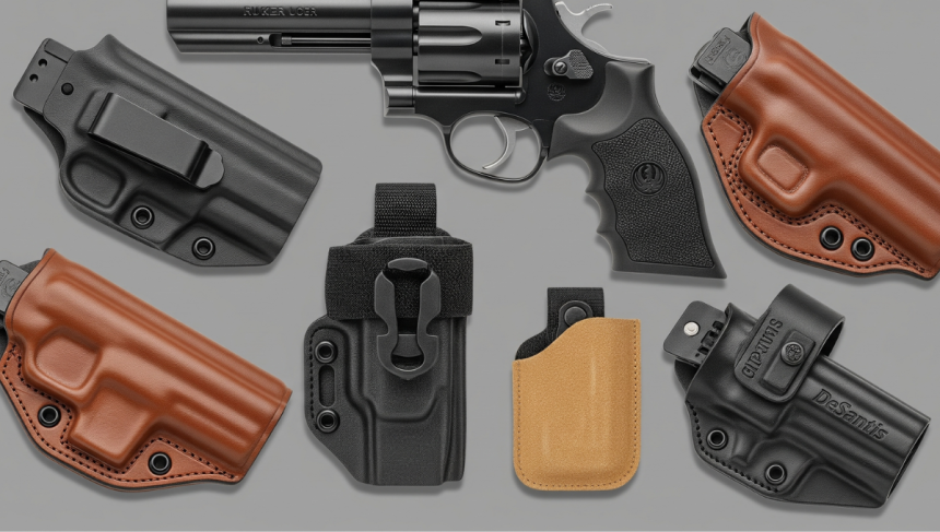 Best Holsters for Ruger LCR .22: Top Picks for Comfort, Concealment & Quick Draw